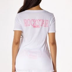 WOMENS SHORT SETS BASIC MELINA SHORT SET-WHITE