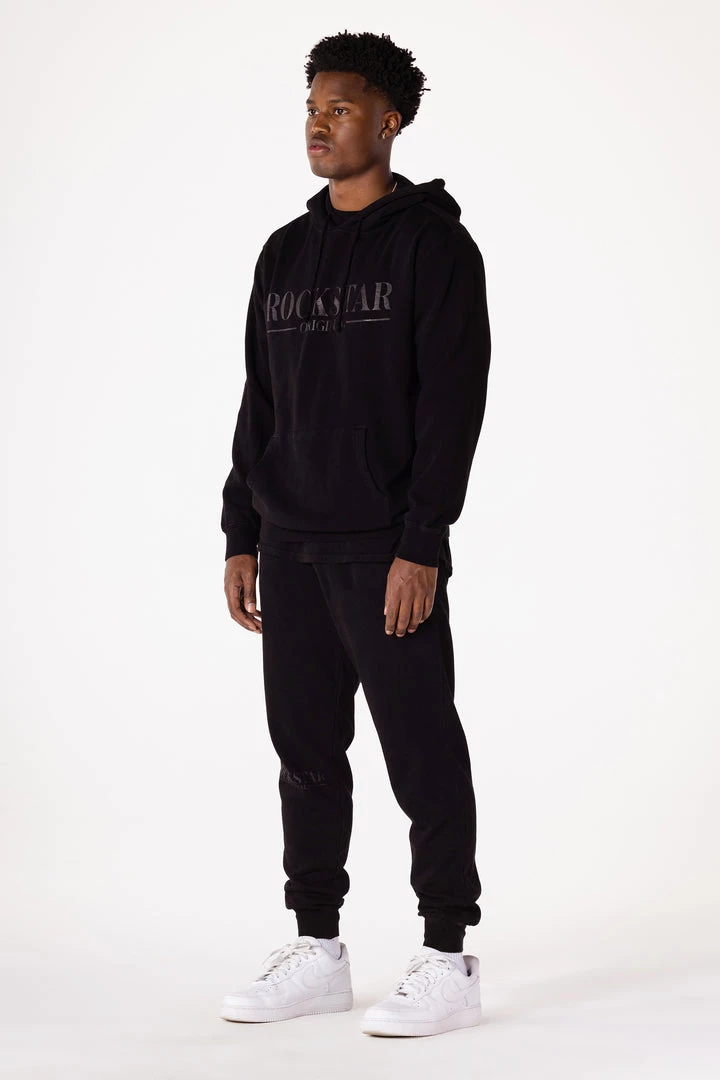 MENS TRACK SETS DIMITRI HOODIE TRACKSET-BLACK 2 MENS TRACK SETS DIMITRI HOODIE TRACKSET-BLACK