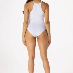 WOMENS TOPS Best Seller BASIC KENZIE BODYSUIT-WHITE