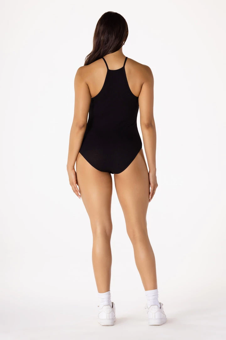 WOMENS TOPS Best Seller BASIC POPPY BODYSUIT-BLACK 4 WOMENS TOPS Best Seller BASIC POPPY BODYSUIT-BLACK