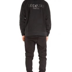 MENS TRACK SETS ZED HOODIE TRACK SET-BLACK 10 MENS TRACK SETS ZED HOODIE TRACK SET-BLACK