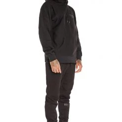 MENS TRACK SETS ZED HOODIE TRACK SET-BLACK 9 MENS TRACK SETS ZED HOODIE TRACK SET-BLACK