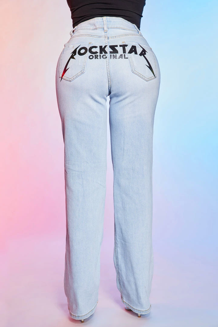 WOMENS JEANS Best Seller LAYLA WIDE LEG JEAN-LIGHT WASH 4 WOMENS JEANS Best Seller LAYLA WIDE LEG JEAN-LIGHT WASH