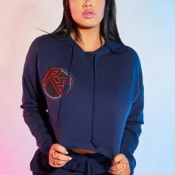 WOMENS TRACK SETS TANA TRACKSET-NAVY 7 WOMENS TRACK SETS TANA TRACKSET-NAVY