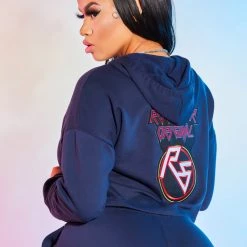 WOMENS TRACK SETS TANA TRACKSET-NAVY 9 WOMENS TRACK SETS TANA TRACKSET-NAVY