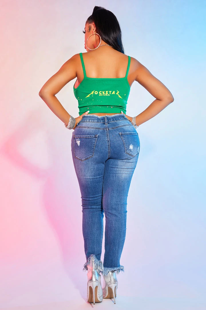 WOMENS JEANS HAZEL SKINNY JEAN-MED. WASH 5 WOMENS JEANS HAZEL SKINNY JEAN-MED. WASH