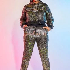 WOMENS TRACK SETS ANNIKA TRACKSET-LEOPARD 7 WOMENS TRACK SETS ANNIKA TRACKSET-LEOPARD