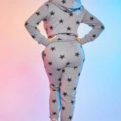 WOMENS TRACK SETS ZADIE TRACKSET-HEATHER GREY