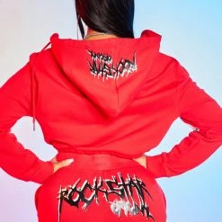 WOMENS TRACK SETS CHARLOTTE TRACKSET-RED 10 WOMENS TRACK SETS CHARLOTTE TRACKSET-RED