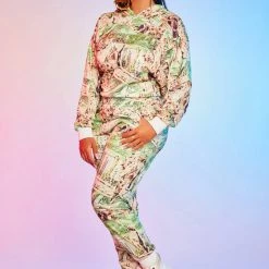 WOMENS TRACK SETS MONEY HUNNY TRACKSET-MULTI