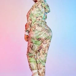 WOMENS TRACK SETS MONEY HUNNY TRACKSET-MULTI 10 WOMENS TRACK SETS MONEY HUNNY TRACKSET-MULTI