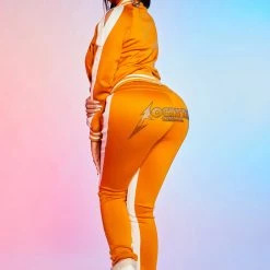 WOMENS TRACK SETS ZARA TRACKSET-ORANGE