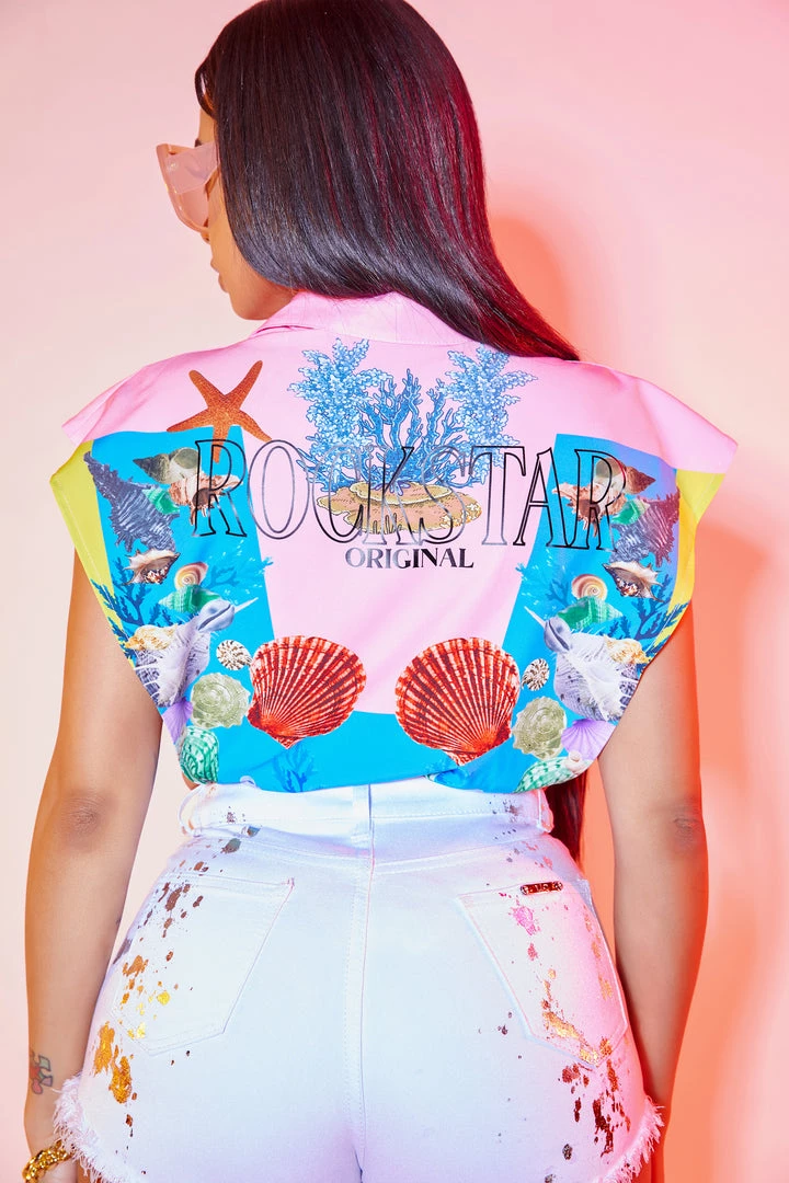 WOMENS TOPS CLOVE BUTTON UP BLOUSE-PINK Best Seller 6 WOMENS TOPS CLOVE BUTTON UP BLOUSE-PINK Best Seller