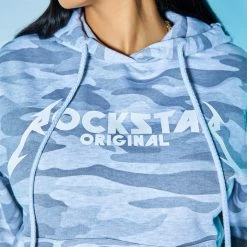 WOMENS TRACK SETS INDIRA CAMO OVERSIZED TRACKSET-LIGHT GREY