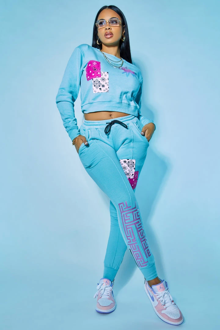 WOMENS TRACK SETS BREE TRACKSET-LIGHT BLUE 5 WOMENS TRACK SETS BREE TRACKSET-LIGHT BLUE