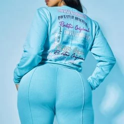 WOMENS TRACK SETS BREE TRACKSET-LIGHT BLUE 17 WOMENS TRACK SETS BREE TRACKSET-LIGHT BLUE