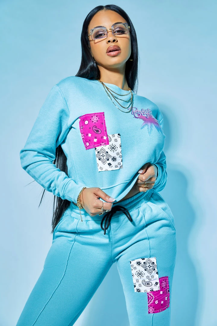 WOMENS TRACK SETS BREE TRACKSET-LIGHT BLUE 1 WOMENS TRACK SETS BREE TRACKSET-LIGHT BLUE