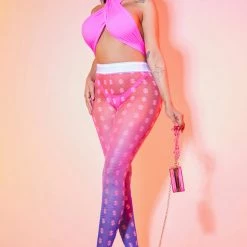 WOMENS PANTS DOLL FACE LEGGING-MULTI Best Seller