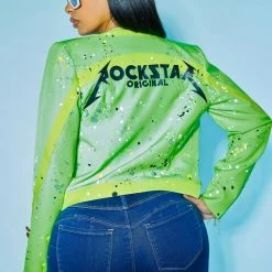 WOMENS JACKETS Best Seller COCO JACKET-NEON GREEN 10 WOMENS JACKETS Best Seller COCO JACKET-NEON GREEN