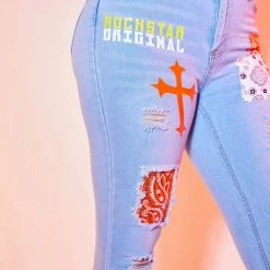 WOMENS JEANS GIADA SKINNY JEAN-LIGHT WASH