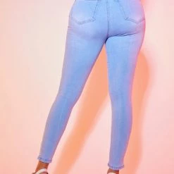 WOMENS JEANS GIADA SKINNY JEAN-LIGHT WASH