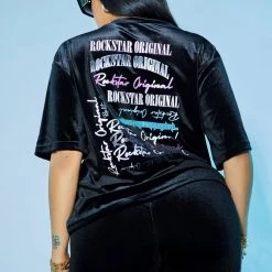 WOMENS ACTIVE SHORT SETS ALUMA VELVET SHORT SET-BLACK 11 WOMENS ACTIVE SHORT SETS ALUMA VELVET SHORT SET-BLACK