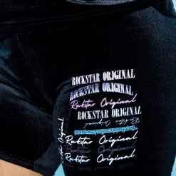 WOMENS ACTIVE SHORT SETS ALUMA VELVET SHORT SET-BLACK 14 WOMENS ACTIVE SHORT SETS ALUMA VELVET SHORT SET-BLACK