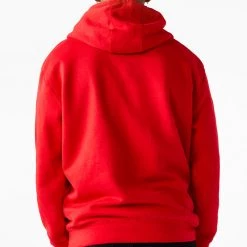 MENS HOODIES & SWEATSHIRTS Slick Crystal Hoodie (Red) Tops