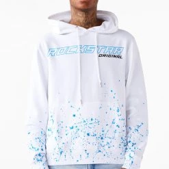 MENS HOODIES & SWEATSHIRTS Tops Fidel Painter Hoodie (White)