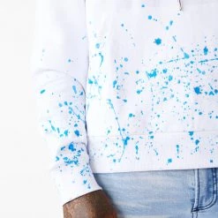 MENS HOODIES & SWEATSHIRTS Tops Fidel Painter Hoodie (White)