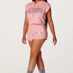 WOMENS SHORT SETS Charlee Pink Short Set