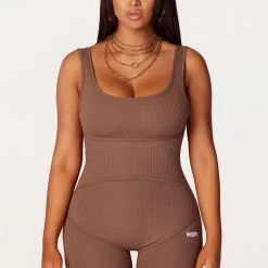 WOMENS ROMPERS & JUMPSUITS Tatum Taupe Romper