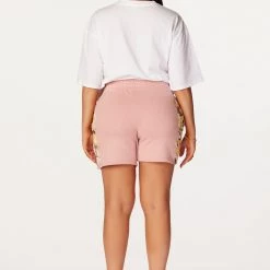 WOMENS SHORT SETS BLAKE SHORT SET-WHITE/PINK 14 WOMENS SHORT SETS BLAKE SHORT SET-WHITE/PINK