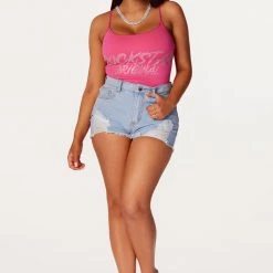 WOMENS SHORTS Best Seller Amor Light Wash Denim Short 11 WOMENS SHORTS Best Seller Amor Light Wash Denim Short