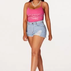 WOMENS SHORTS Best Seller Amor Light Wash Denim Short 12 WOMENS SHORTS Best Seller Amor Light Wash Denim Short