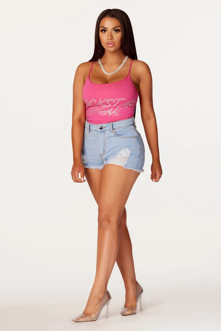 WOMENS SHORTS Best Seller Amor Light Wash Denim Short 5 WOMENS SHORTS Best Seller Amor Light Wash Denim Short