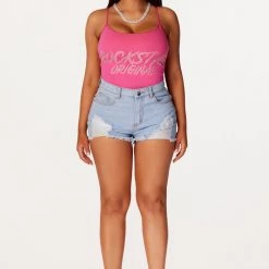 WOMENS SHORTS Best Seller Amor Light Wash Denim Short 13 WOMENS SHORTS Best Seller Amor Light Wash Denim Short