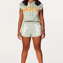 WOMENS SHORT SETS Haven Sage Short Set