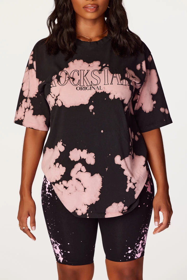 WOMENS ACTIVE SHORT SETS Emmie Black Bike Short Set 5 WOMENS ACTIVE SHORT SETS Emmie Black Bike Short Set