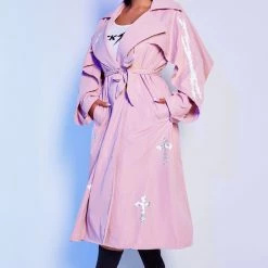 WOMENS JACKETS Best Seller SADIE TRENCH COAT-PINK 8 WOMENS JACKETS Best Seller SADIE TRENCH COAT-PINK
