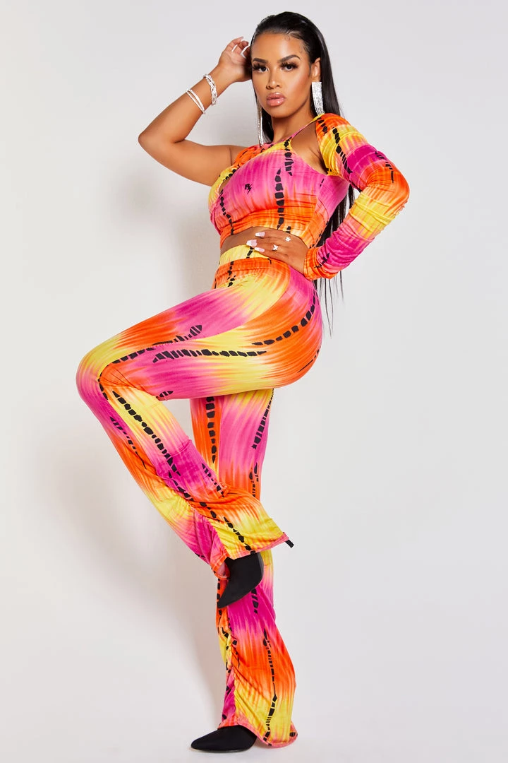 WOMENS DRESSES DAPHNE ONE SLEEVE MATCHING SET 5 WOMENS DRESSES DAPHNE ONE SLEEVE MATCHING SET