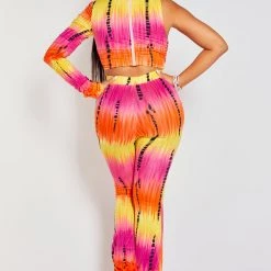 WOMENS DRESSES DAPHNE ONE SLEEVE MATCHING SET 13 WOMENS DRESSES DAPHNE ONE SLEEVE MATCHING SET