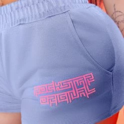 WOMENS SHORT SETS VIRGINIA SHORT SET-BLUE 12 WOMENS SHORT SETS VIRGINIA SHORT SET-BLUE