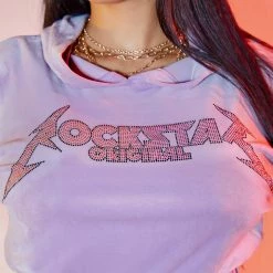 WOMENS SHORT SETS CLAUDETTE VELVET SHORT SET-LAVENDER