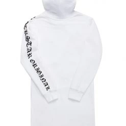 WOMENS DRESSES RUBI HOODIE DRESS-WHITE