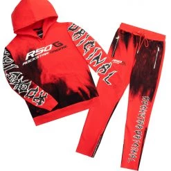 BOYS TRACK SETS KIDS RYGEL TRACK SET-RED