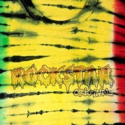 MENS TEES RASTA TIE DYE T-SHIRT- GREEN COMBO