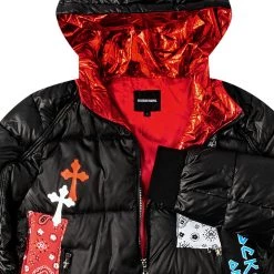 WOMENS OUTERWEAR RIA PUFFER JACKET - BLACK 6 WOMENS OUTERWEAR RIA PUFFER JACKET - BLACK