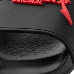 MENS ACCESSORIES ROCKBAND SLIDES- BLACK