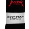 MENS ACCESSORIES Best Sellers ROCKBAND LOGO SOCKS-BLK